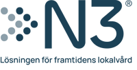Logo N3 payoff strukturblå_svensk